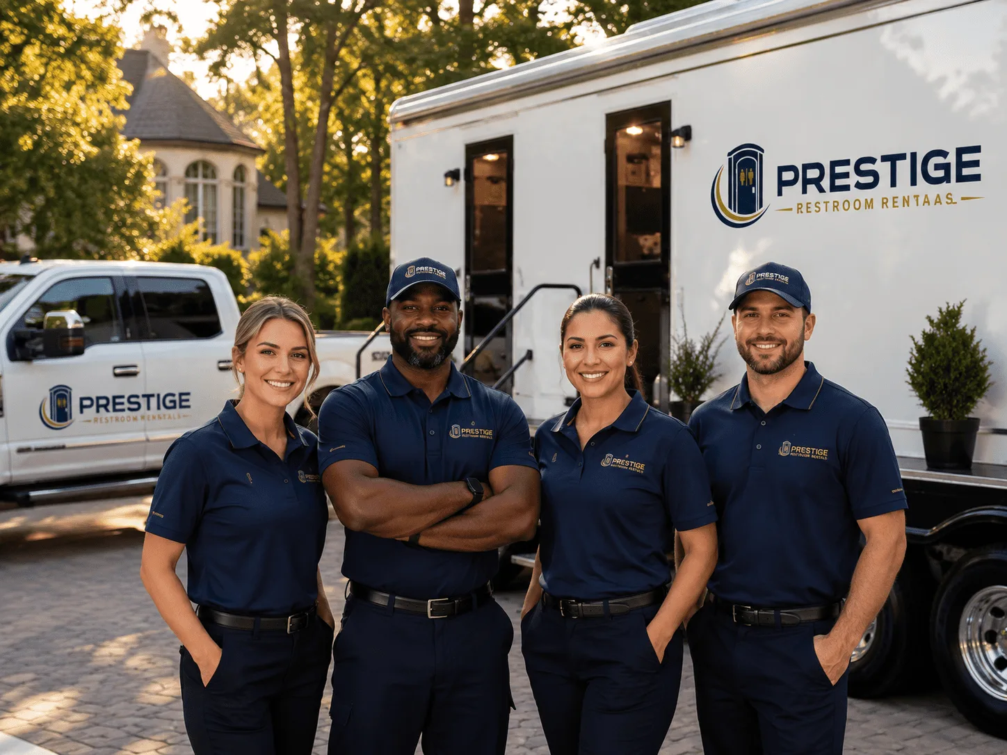 Trusted Luxury Portable Restrooms company in Harrisburg, NC